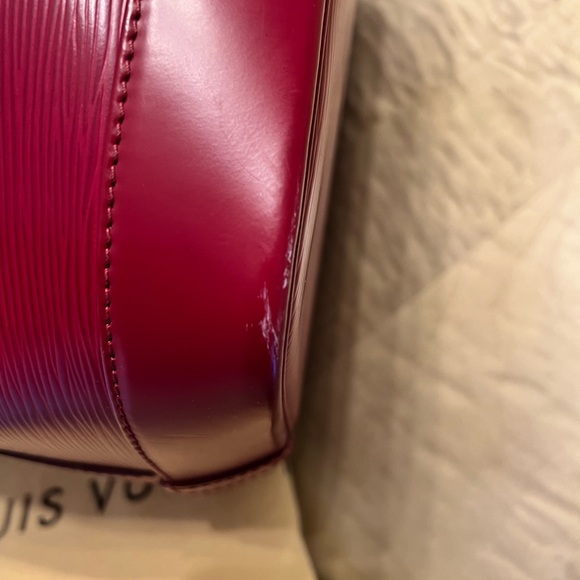 Louis Vuitton Epi Leather Noé MM , 2013 collection- great condition raspberry - Picture 5 of 16